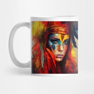 Powerful American Native Woman #1 Mug